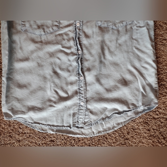 Thread & Supply Denim Lightweight Button Down - Picture 8 of 12